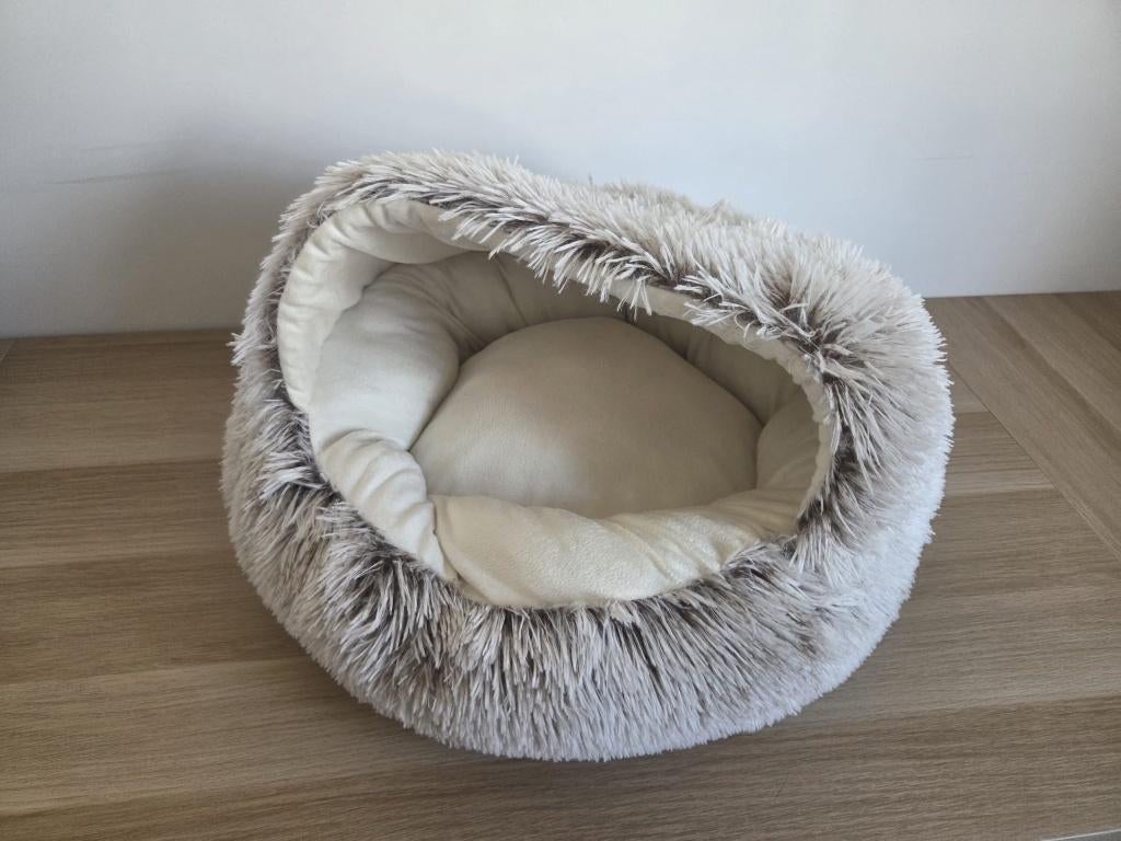 Dierenmandje Grijs/Beige, Ophalen, Nieuw, Polyester