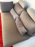 Bank + voetenbank, Huis en Inrichting, Zetels | Zetels, Ophalen, Gebruikt, 100 tot 125 cm, 150 tot 200 cm