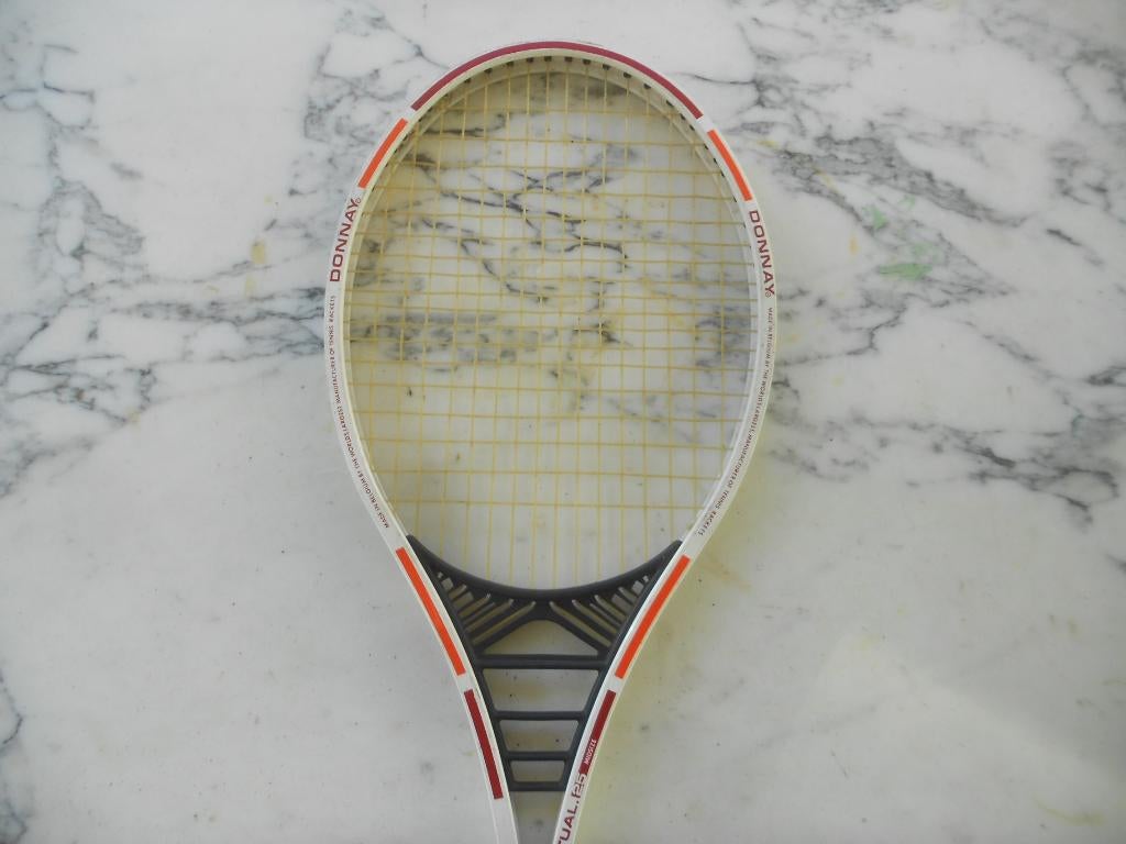 Raquette de tennis vintage Snauwaert Ladys avec housse d'origine. MESO LADY Superléger - France
