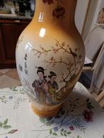 Vase chinois, Moins de 50 cm, Enlèvement ou Envoi, Autres couleurs, Poterie ou Porcelaine