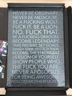 Metalen poster, Huis en Inrichting, Ophalen, Nieuw