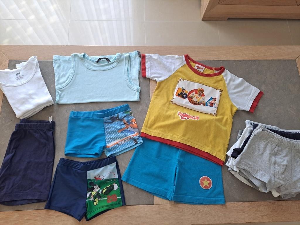 pakket kleding maat 98 - 104, Enfants & Bébés, Vêtements enfant | Taille 98, Enlèvement, Utilisé, Garçon, Autres types