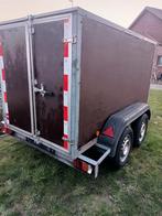 Remorque fermée à deux essieux, Enlèvement