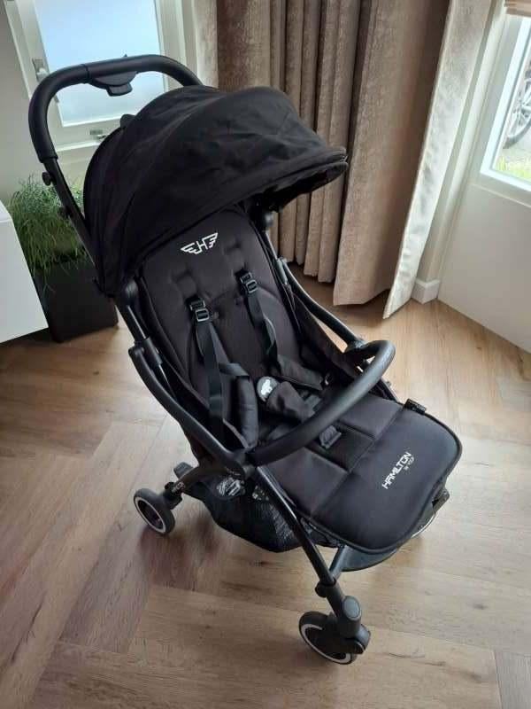 Hamilton By Yoop X1 Buggy + met ongebruikte monteerbare wieg, Kinderen en Baby's, Ophalen, Zo goed als nieuw, Overige merken, Verstelbare rugleuning