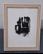 Peinture unique encadrée 21×29.7cm, Enlèvement