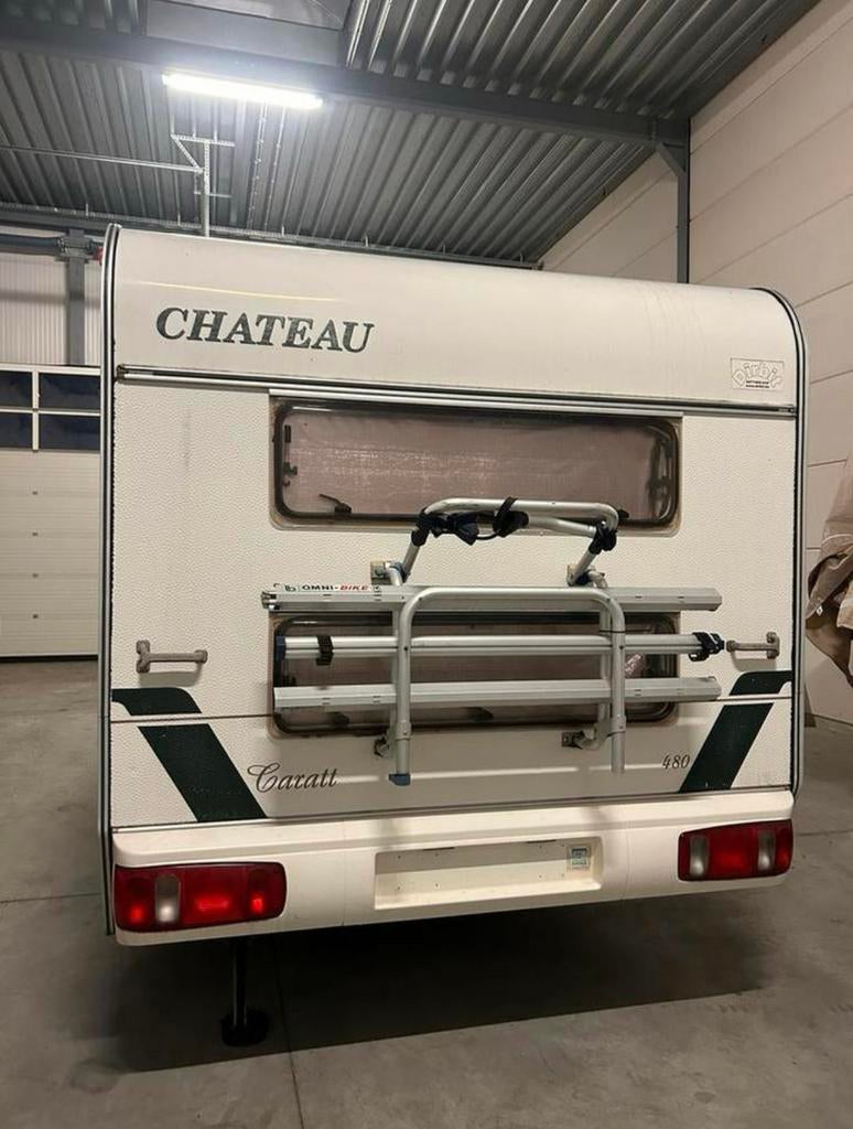 Caravan Chateau Caratt 480 met stapelbed, Chateau, Auvent, Jusqu'à 6, Lits superposés