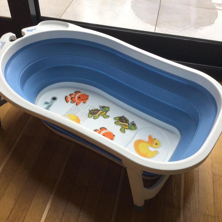 Baignoire pliable bébé Tigex, Kinderen en Baby's, Badjes en Verzorging, Gebruikt, Badje, Overige merken, Ophalen