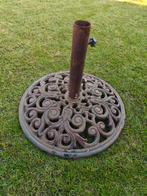 Gietijzeren parasolvoet, Tuin en Terras, Ophalen, Gebruikt, Minder dan 1 meter, Parasolvoet