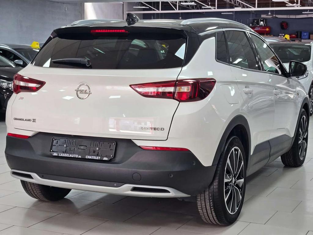 Opel Grandland X 1.5 Turbo D Ultimate Safety Brake Park Lane, Auto's, Gebruikt, 4 cilinders, Overige brandstoffen, Wit