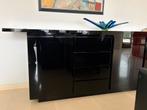 Moderne dressoir zwart, Huis en Inrichting, Ophalen, Gebruikt
