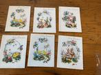 Prachtige oude onbeschreven Paaskaarten + glittertjes, Ophalen of Verzenden