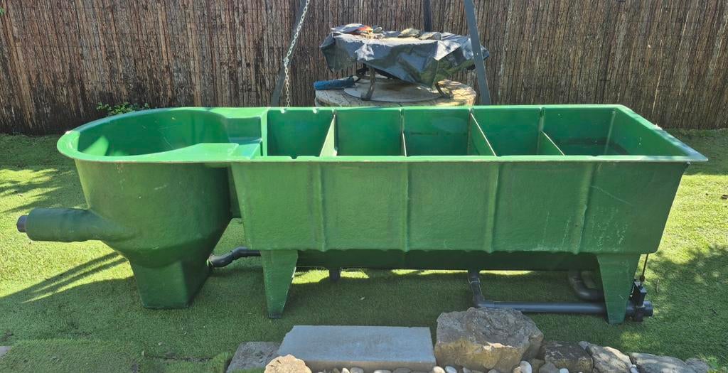 Filtre bassin étang 5 compartiments et vortex, Enlèvement