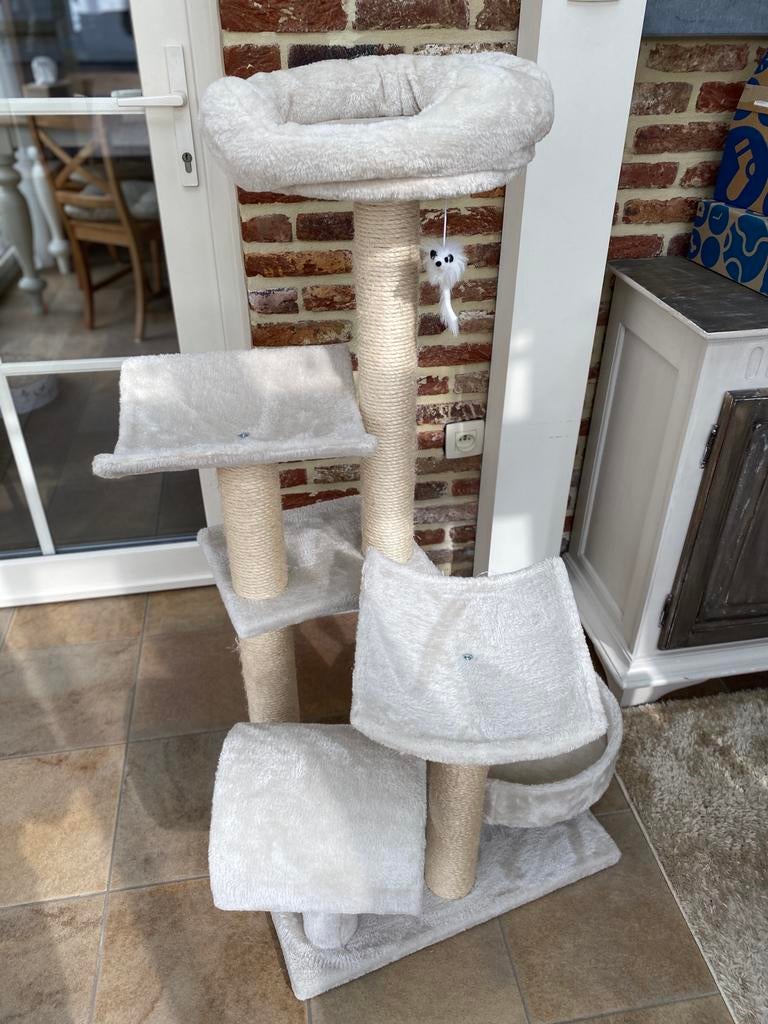 Kattenpaal - zo goed als nieuw - 55 euro, Animaux & Accessoires, Meubles griffoirs pour chats, Enlèvement, Neuf