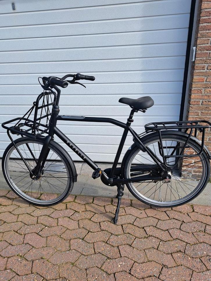 Gazelle Heavy Duty herenfiets 1jaar oud, Vélos & Vélomoteurs, Vélos | Hommes | Vélos pour homme, Gazelle, Vitesses, Enlèvement