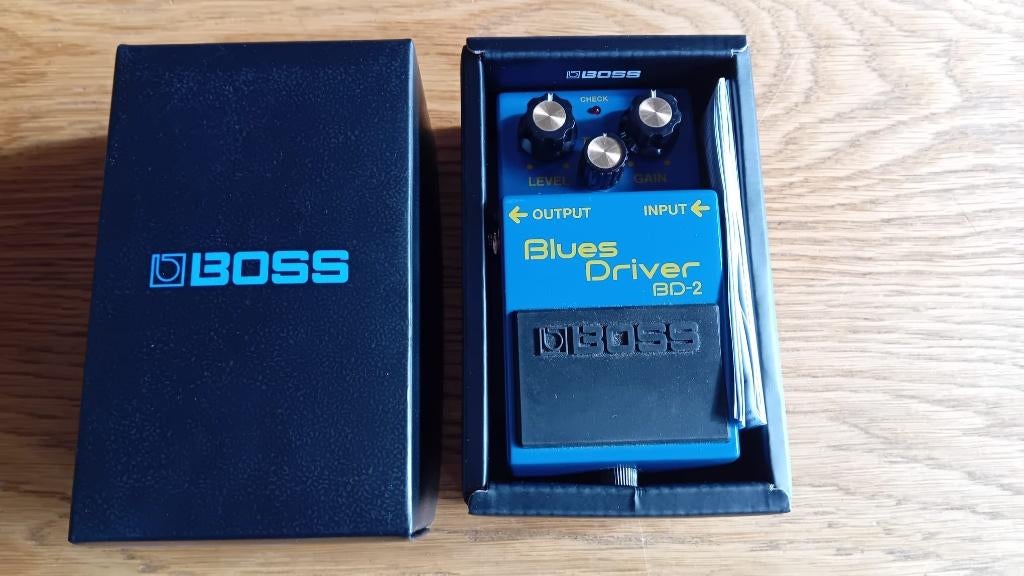 Boss BD-2 Blues Driver (zgan), Muziek en Instrumenten, Effecten, Ophalen of Verzenden, Nieuw, Distortion, Overdrive of Fuzz