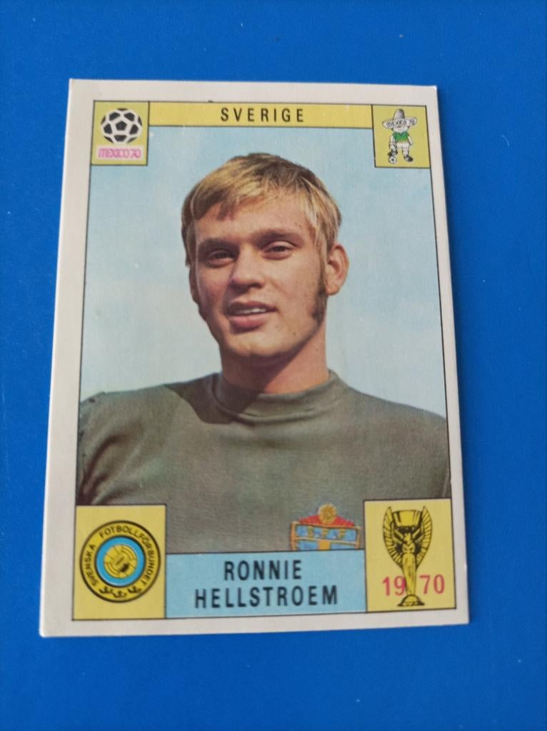 Panini Mexico 70 Suède Ronnie Hellstroem, Hobby & Loisirs créatifs, Autocollants & Images, Enlèvement ou Envoi