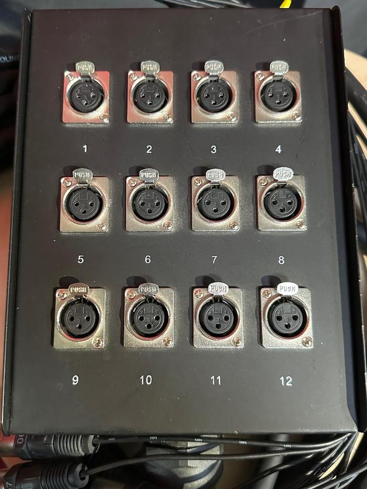 Procab MSB 112.0/10 te koop (12 kanalen - 10 meter), Musique & Instruments, Tables de mixage, Comme neuf, 10 à 20 canaux, Enlèvement