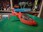 M.A.S.K slingshot/vlieger en Riker figuur met helm, Ophalen