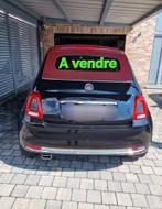 FIAT 500 CABRIO FULL, Autos, Fiat, Cuir, Achat, Noir, Particulier