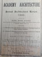 Académie d'architecture et revue d'architecture 1890 - A. Ko, Livres, Enlèvement ou Envoi
