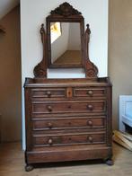 Ladekast met spiegel, Antiek en Kunst, Ophalen