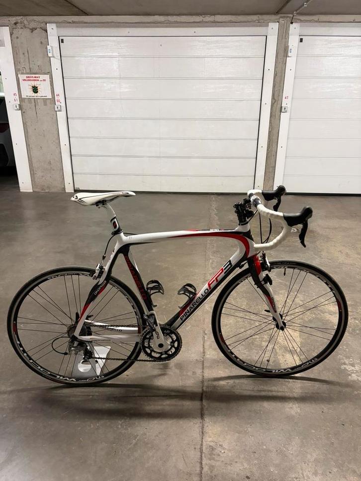 pinarello fp3 koersfiets + staander, Fietsen en Brommers, Fietsen | Racefietsen, Zo goed als nieuw, Carbon, Ophalen
