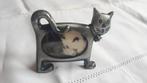 Klein frame in de vorm van een kat, Ophalen, Minder dan 50 cm, Metaal of Aluminium, Zo goed als nieuw