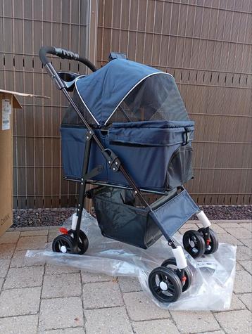 Poussette pliable pour chats et chiens lourds, Enlèvement, Neuf