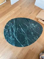 Table basse en marbre vert foncé, Comme neuf, 100 à 150 cm, Modern, Autres matériaux