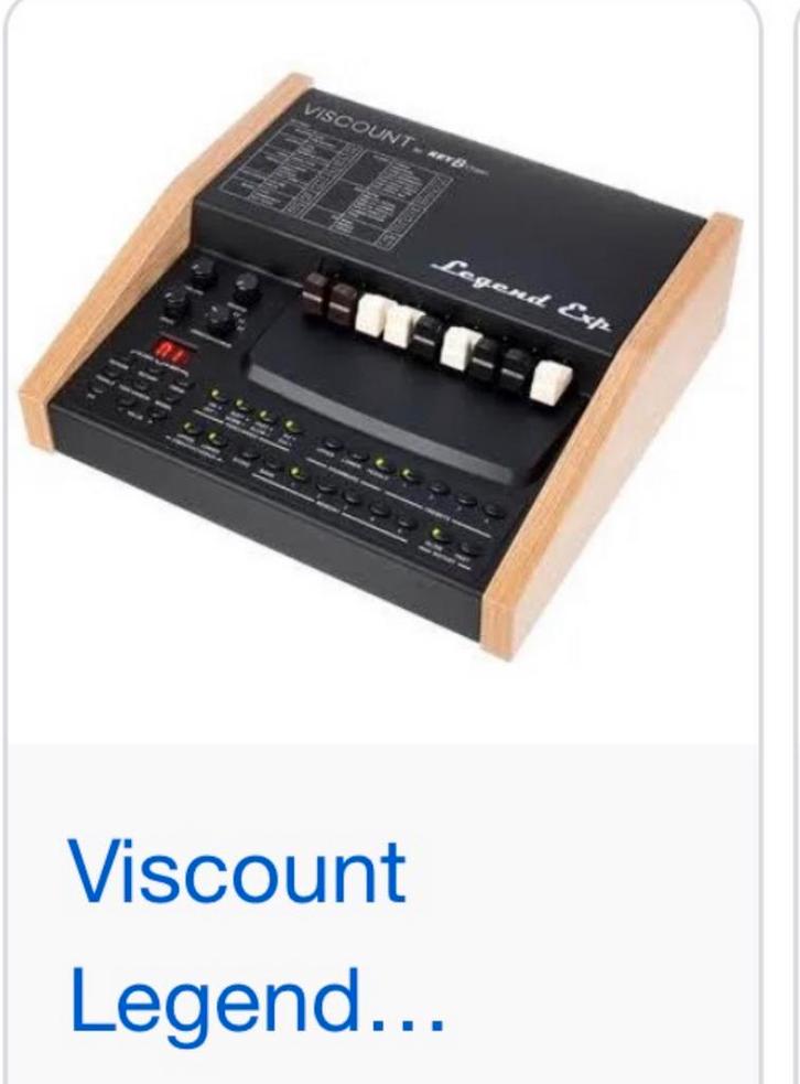 Viscount Legend EXP Drawbars module, Musique & Instruments, Modules de son, Comme neuf, Enlèvement ou Envoi