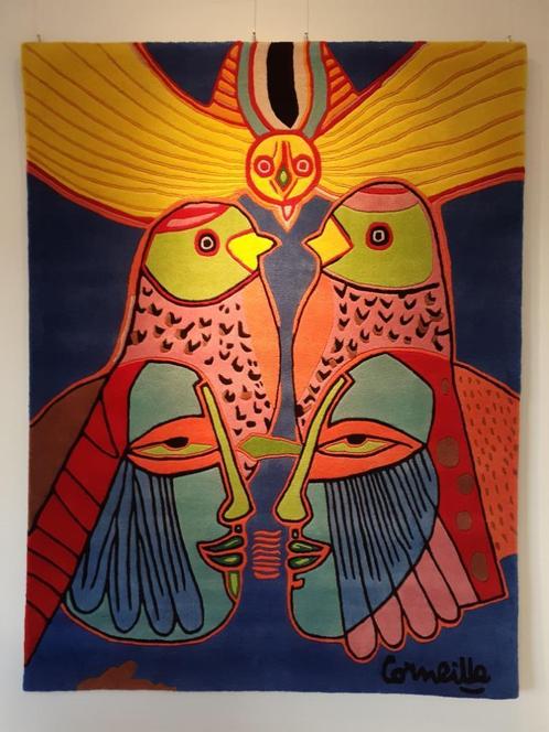 Tapijt: "Tropical Splendour" - Guillaume Corneille, Antiek en Kunst, Kunst | Overige Kunst, Ophalen of Verzenden