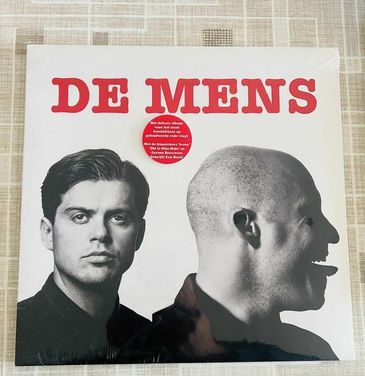 De Mens - De Mens (Transparent Red Vinyl) (LP), Cd's en Dvd's, Vinyl | Nederlandstalig, Nieuw in verpakking, Pop, Overige formaten