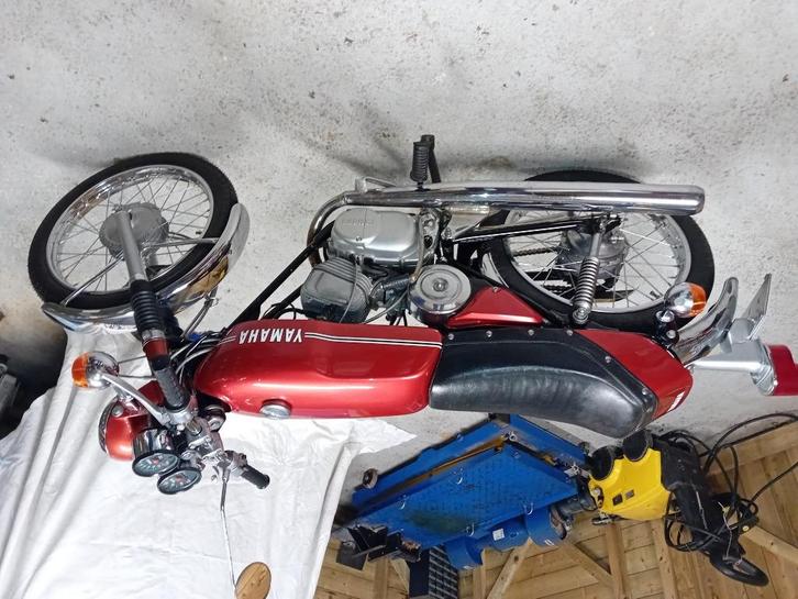 YamahaRDX de 1974, Fietsen en Brommers, Brommeronderdelen | Algemeen, Zo goed als nieuw, Frame, Ophalen