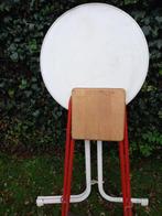 Ronde hoog tafel met Stoel, Ophalen, Gebruikt, Rond