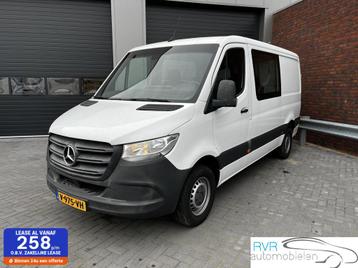 Mercedes Sprinter 316 2.2CDI L2H1 DUBBELCABINE / AUTOMAAT, Achat, Euro 6, Noir, Automatique