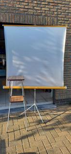 diascherm en projectietafeltje, Ophalen, Gebruikt, Met scherm