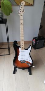 Pack guitare électrique Squier stratocaster & ampli, Muziek en Instrumenten, Zo goed als nieuw, Overige merken, Met versterker