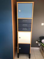 3 kleurige handige opbergkast. Ikea. H 1.75m, Comme neuf, Enlèvement ou Envoi