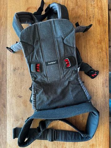Babybjorn draagzak jeans grijze, amper gebruikt  beschikbaar voor biedingen