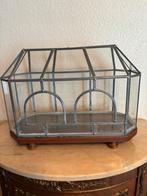 Mini Serre met loodglas, Tuin en Terras, Ophalen, Gebruikt