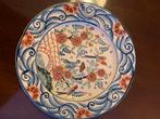 Tres jolie assiette de faïence decor oriental fleuri, Enlèvement