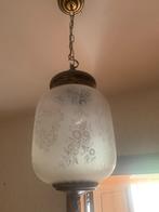 antieke hanglamp, Glas, Ophalen