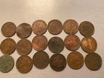 Leopold II 2 cent x 18, Postzegels en Munten, Verzenden, Setje