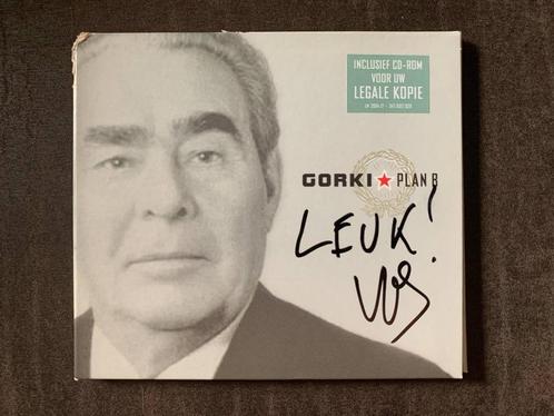 Gesigneerde cd van Gorki, Cd's en Dvd's, Cd's | Nederlandstalig, Ophalen