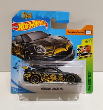 Hot Wheels Porsche 911 GT3 RS Zwart goud (2020) beschikbaar voor biedingen