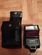Een antiek camera toestel merk canon kleur zwart, Ophalen, Zo goed als nieuw, Canon