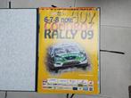 Affiche rallye du condroz 2009, Verzamelen, Automerken, Motoren en Formule 1, Ophalen of Verzenden, Zo goed als nieuw