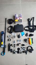 Actiecamera 4k met veel accessoires, Ophalen of Verzenden, Zo goed als nieuw, GoPro
