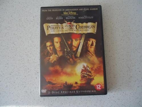 2 DVD Box "Pirates Of The Caribbean" The Curse Of The Black, Cd's en Dvd's, Dvd's | Actie, Zo goed als nieuw, Actiekomedie, Boxset