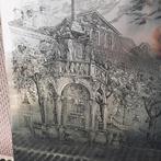 plaque ( cuivre ) Gravure - Jean Müler, Ophalen, Koper